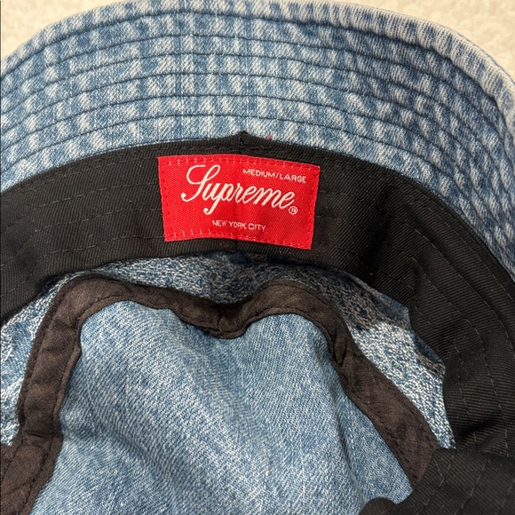 Supreme Denim Blue bucket hat Medium / Large - Picture 4 of 4